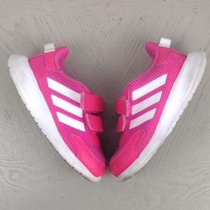 Adidas Girl's Hot Pink Sneakers
